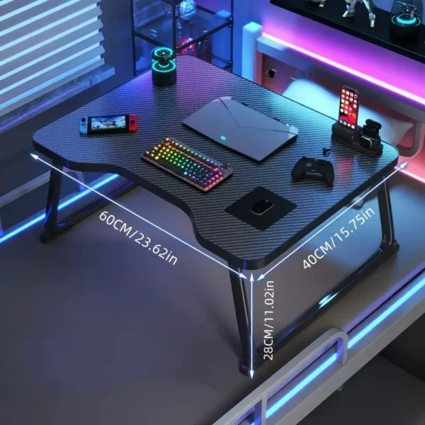 Foldable Small Table for Gaming and Study