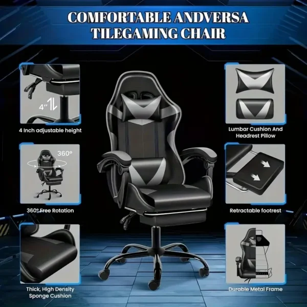 33be747c-a08f-4e90-864a-586727031325 Ergonomic Rotating Gaming Chair