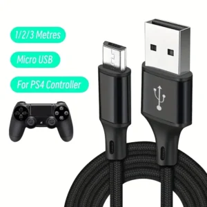 DATA FROG Charging Data Cable for PS4