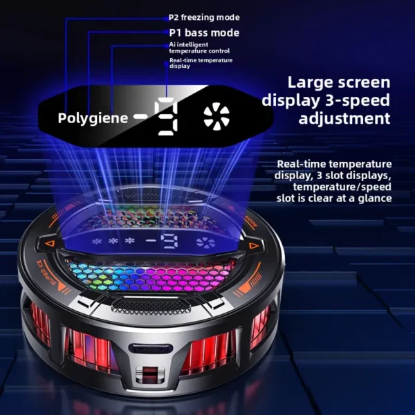 7890368d-7069-436e-9069-219b15e1d730 AI Smart Cooling Phone Magnetic Cooler