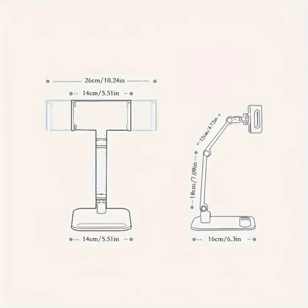 Universal Portable Monitor Stand