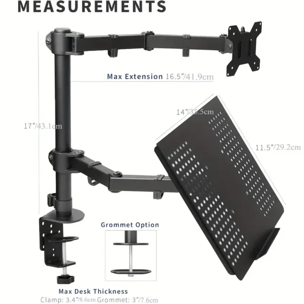 LOCSEE Adjustable Monitor Stand