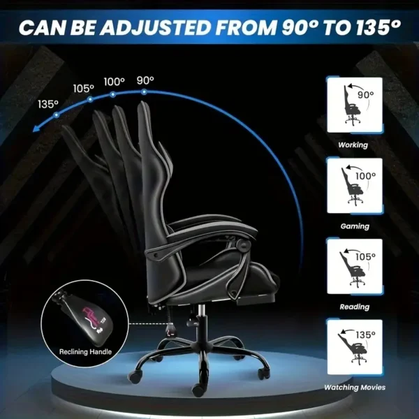 d392b30e-0a3d-4a70-8cd3-2841511e7254 Ergonomic Rotating Gaming Chair