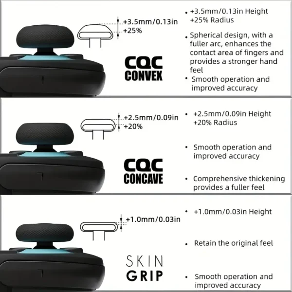 Switch 2-NS2 Elite Thumbstick Covers